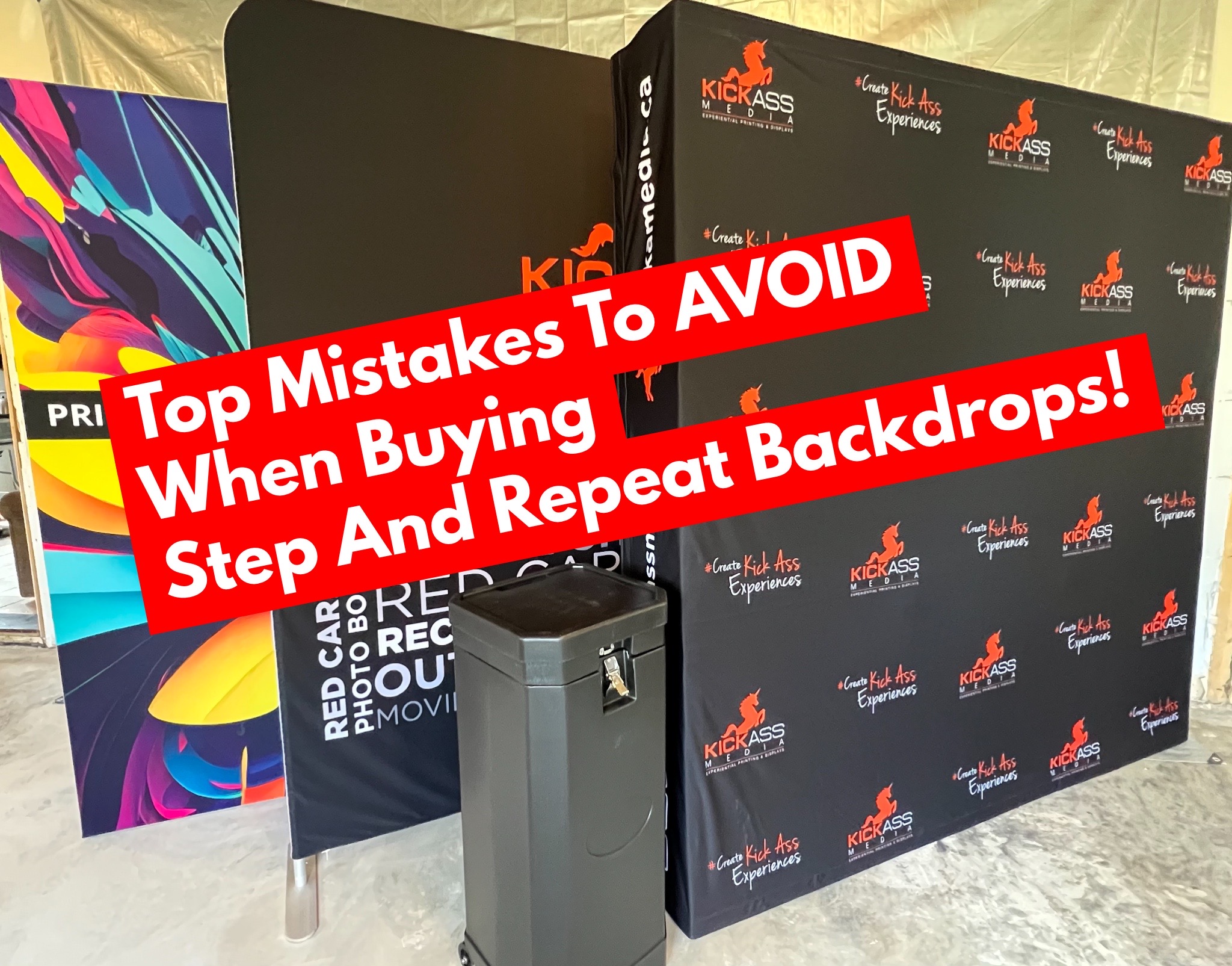 Mistakes When Buying Step and Repeats